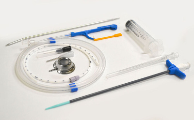 Система для венозно-артериального доступа c портом эллипсовидным PORT TI (титановым) с катетером 8 F и набором для установки купить оптом в Краснодаре