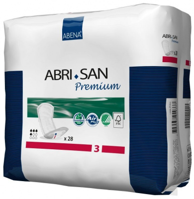 Урологические прокладки Abri-San Premium 3, 500 мл купить оптом в Краснодаре
