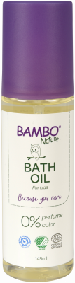 Детское масло для ванны Bambo Nature купить оптом в Краснодаре