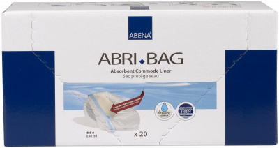 Abri-Bag Гигиенические впитывающие пакеты для туалета 51,5x39 см купить оптом в Краснодаре