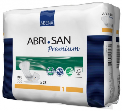 Урологические прокладки Abri-San Premium 1, 200 мл купить оптом в Краснодаре
