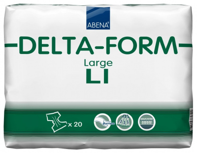 Delta-Form Подгузники для взрослых L1 купить оптом в Краснодаре
